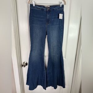 NWT Free People Just Float On Flare Jeans - Size 28